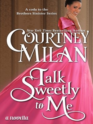 cover image of Talk Sweetly to Me
